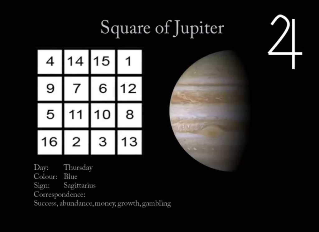 Square of Jupiter