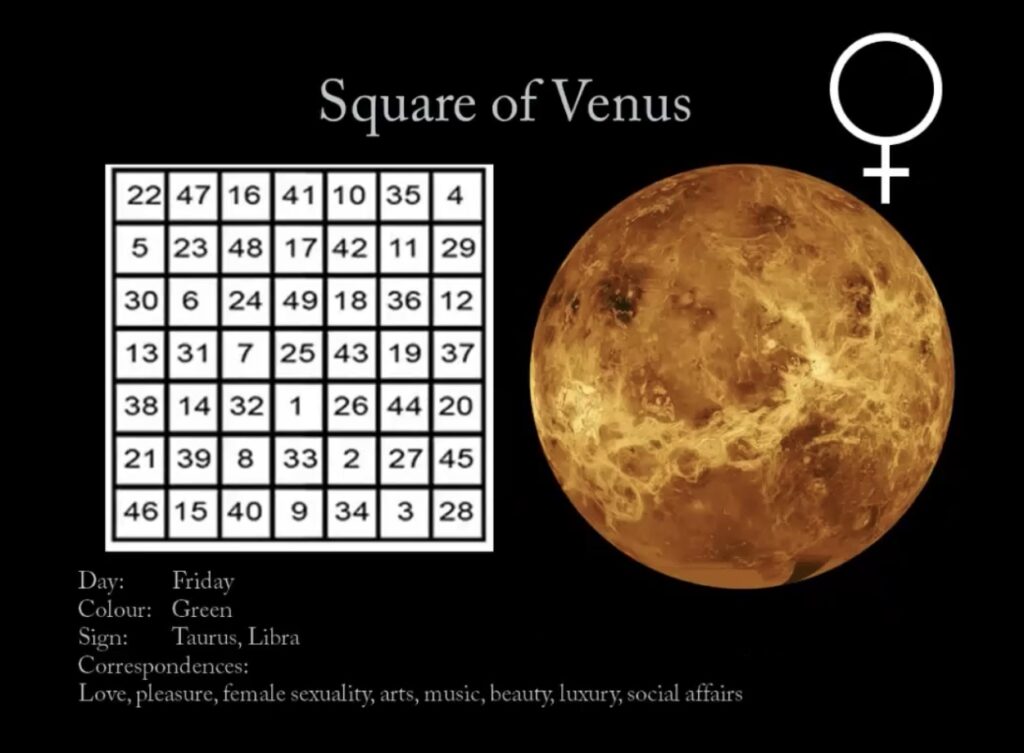 Square of Venus